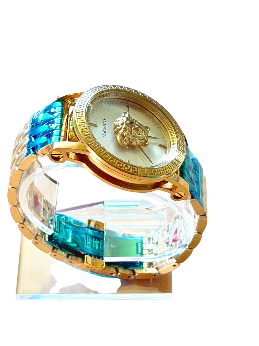 Versace VERD00318 Palazzo Empire Gold Watch MSRP $1695 NOW $1090 - Picture 5 of 9